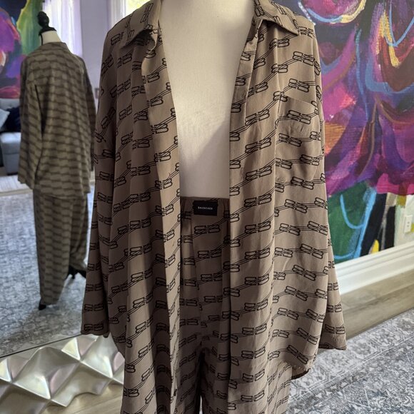 Balenciaga BB Logo Monogram Lounge Set - Picture 3 of 6